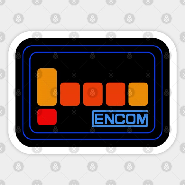 Encom Sticker by AngryMongoAff